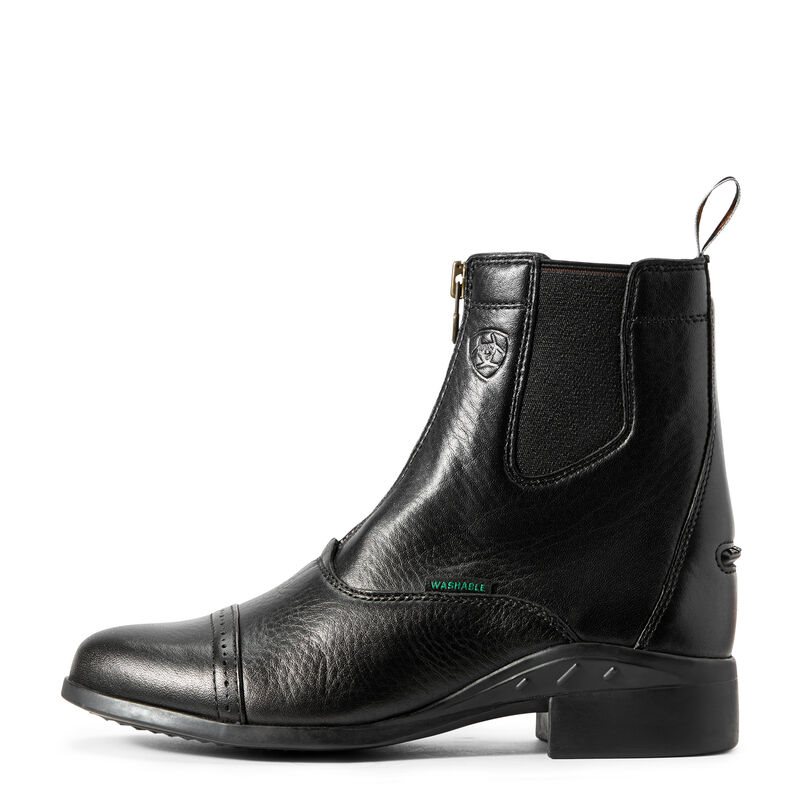 Ariat English: Heritage Breeze Zip Botas Paddock Mujer - Negras (JLANR4231)